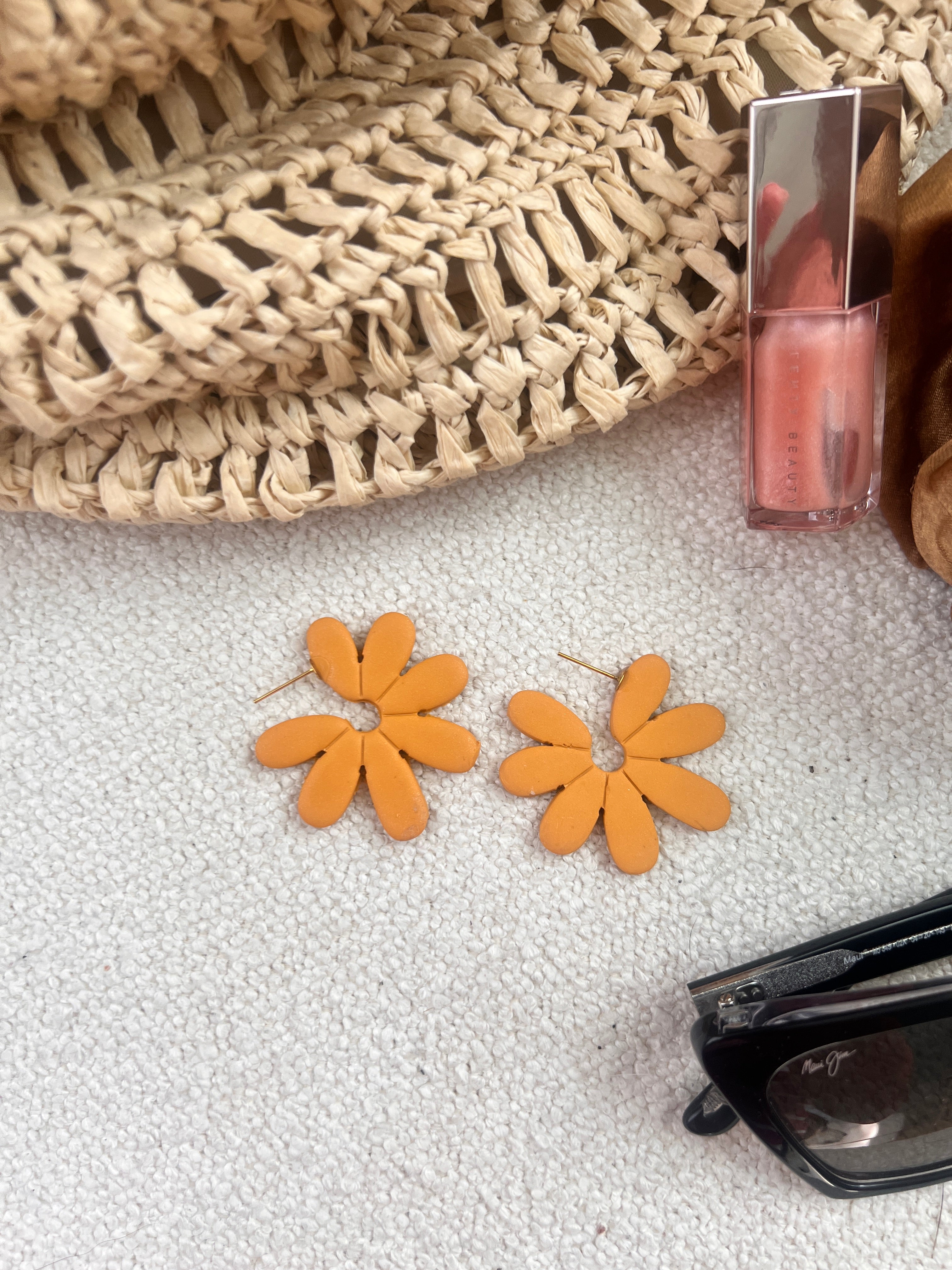 Clementine Daisy Hoops